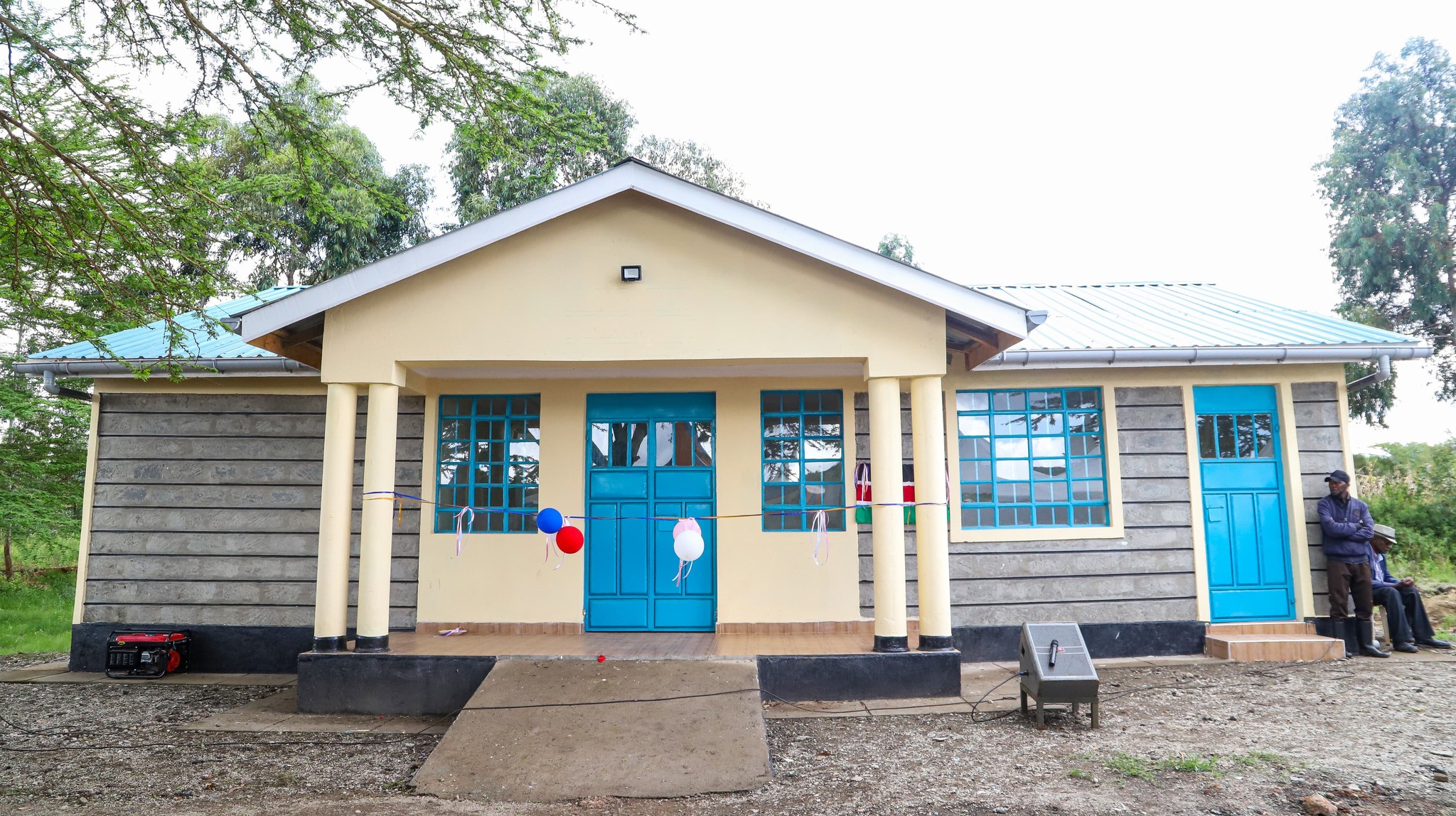 Commissioning of Mbomboini Police Post, Nachu Ward