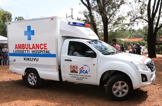 Brand New Ambulance Delivered To Lusigetti Level 4 Hospital